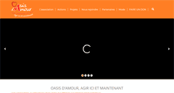 Desktop Screenshot of oasis-damour.com