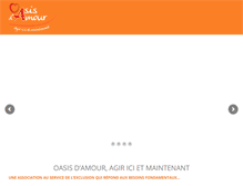 Tablet Screenshot of oasis-damour.com